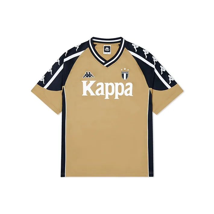 KAPPA Белый Вино Желтый 2350 Мужская T-Рубашка