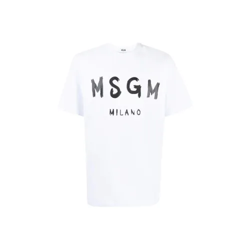 MSGM Белая Мужская Рубашка