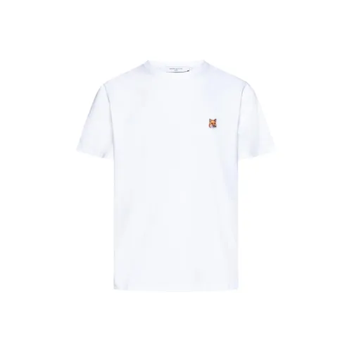 Maison Kitsune Белая Мужская Рубашка
