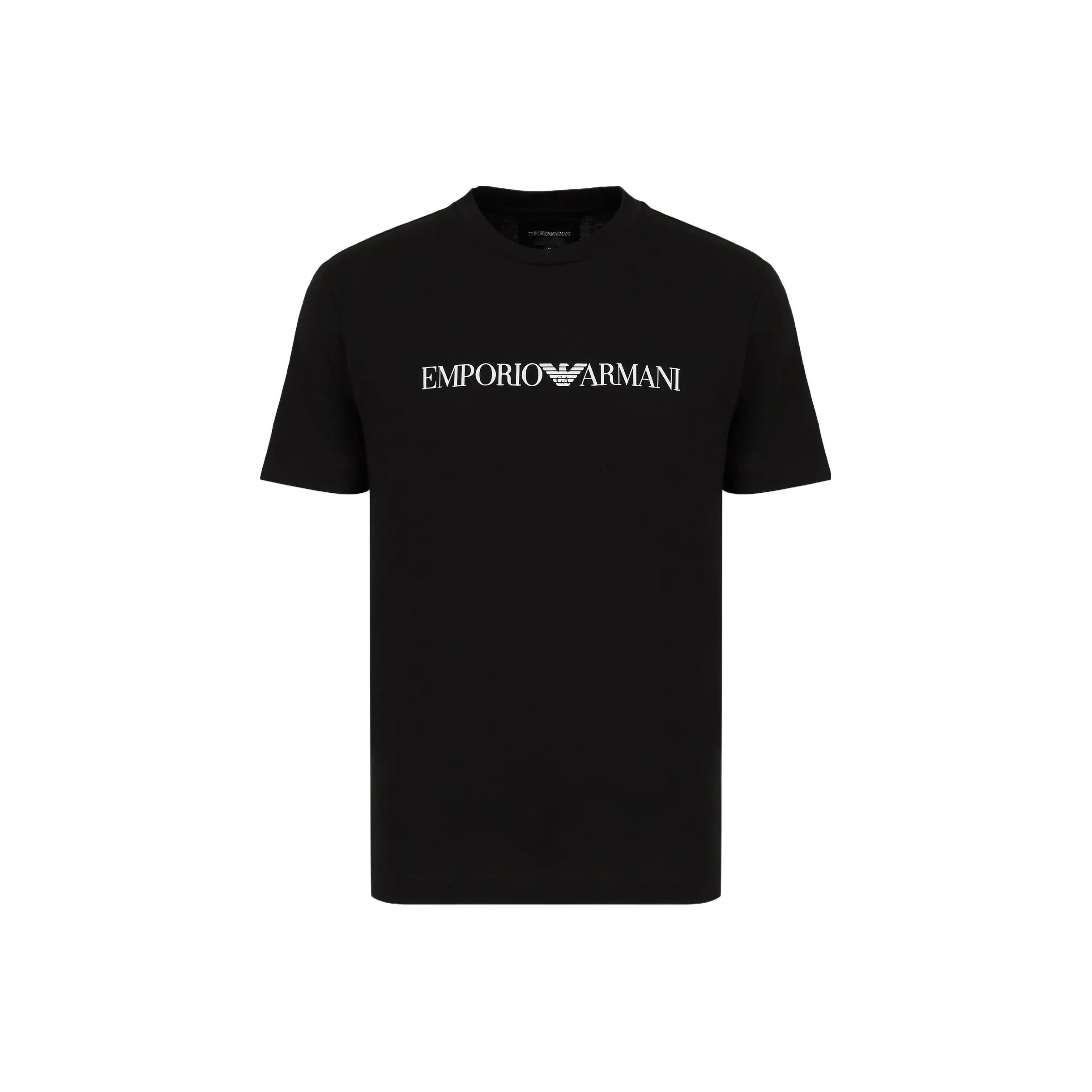EMPORIO ARMANI Logo print Cotton T Shirt