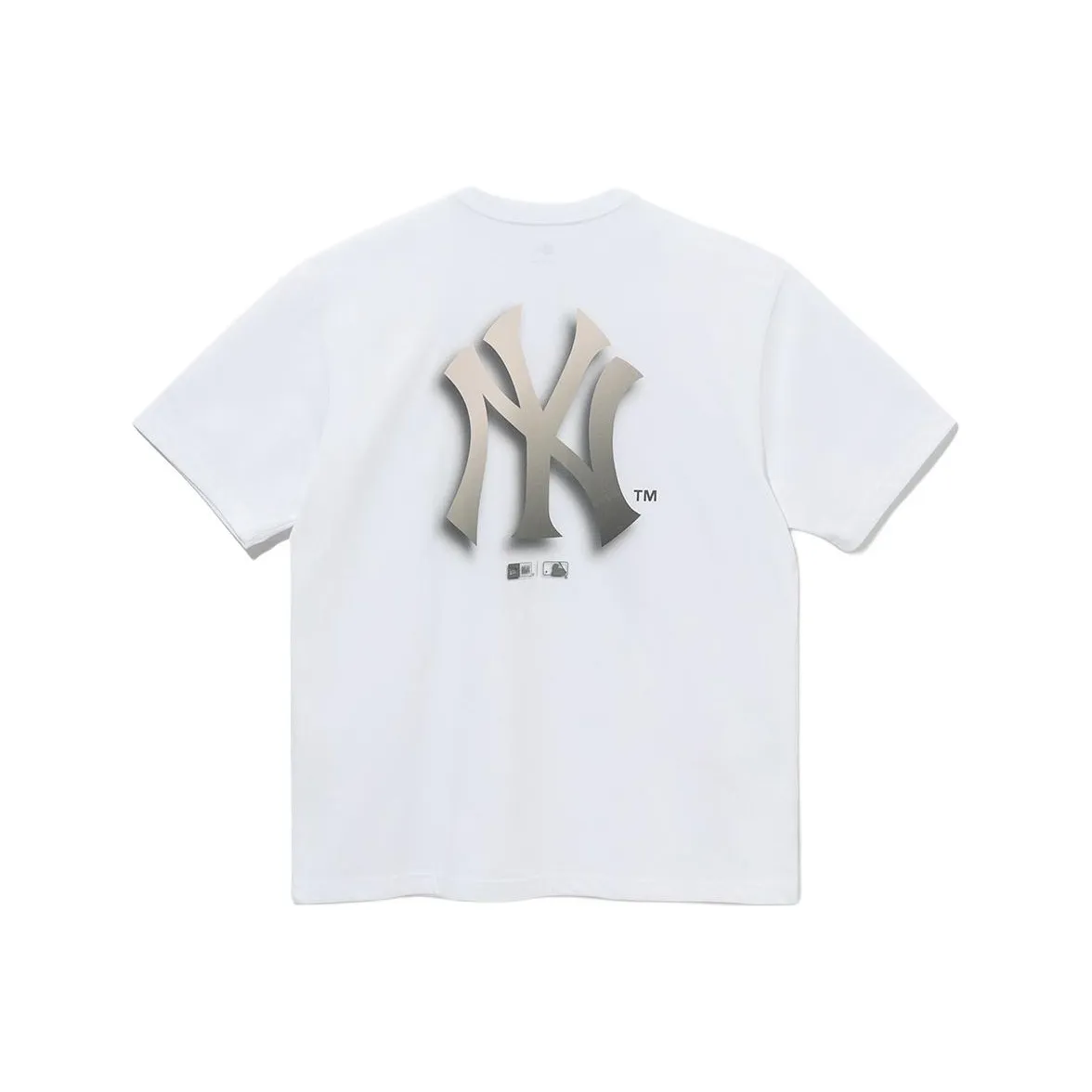 New Era Белый Унисекс Футболка