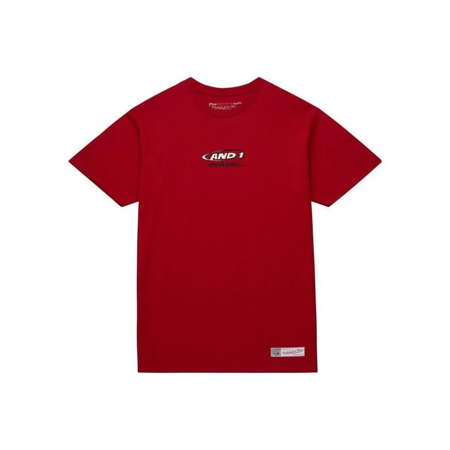 Mitchell & Ness x AND1 M&N X McLaren Co branded Series T Shirt Men's Red
