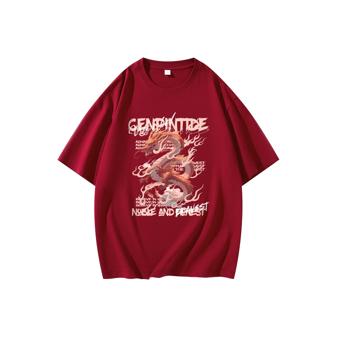 CENPIN Drop Shoulder Sleeve Short Sleeved T Shirts For Summer Unisex