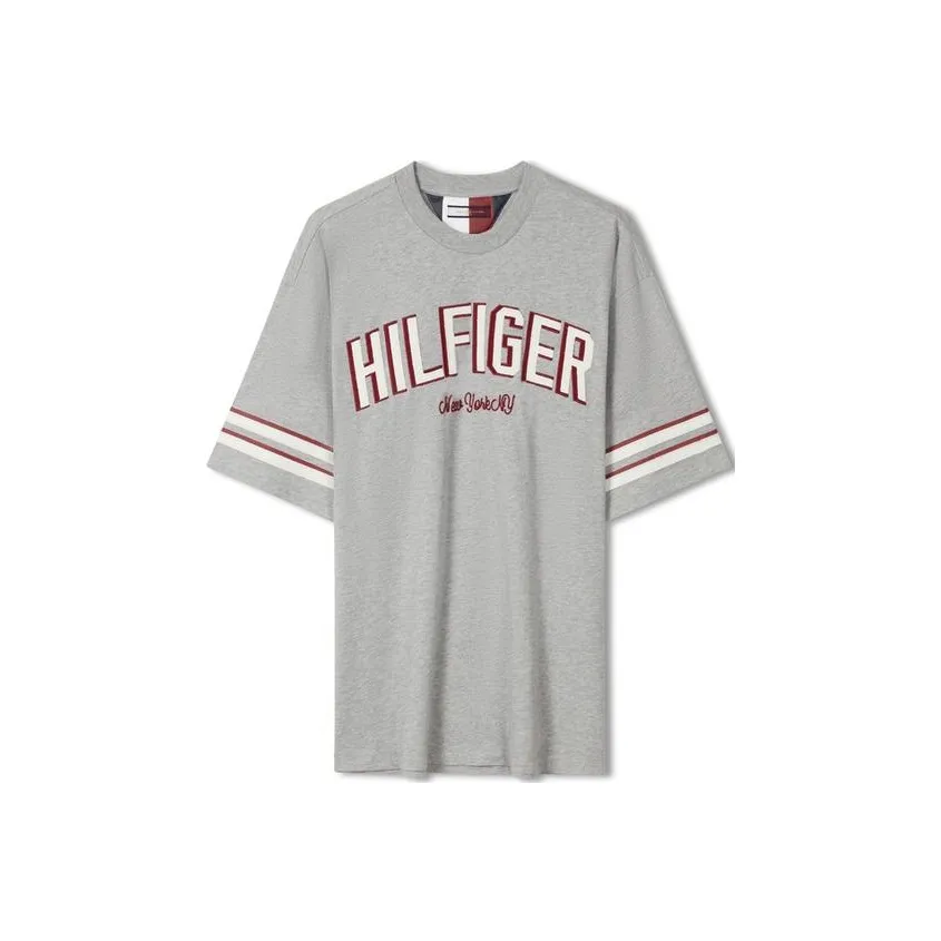 Tommy Hilfiger Серый P01 Мужская T-Рубашка