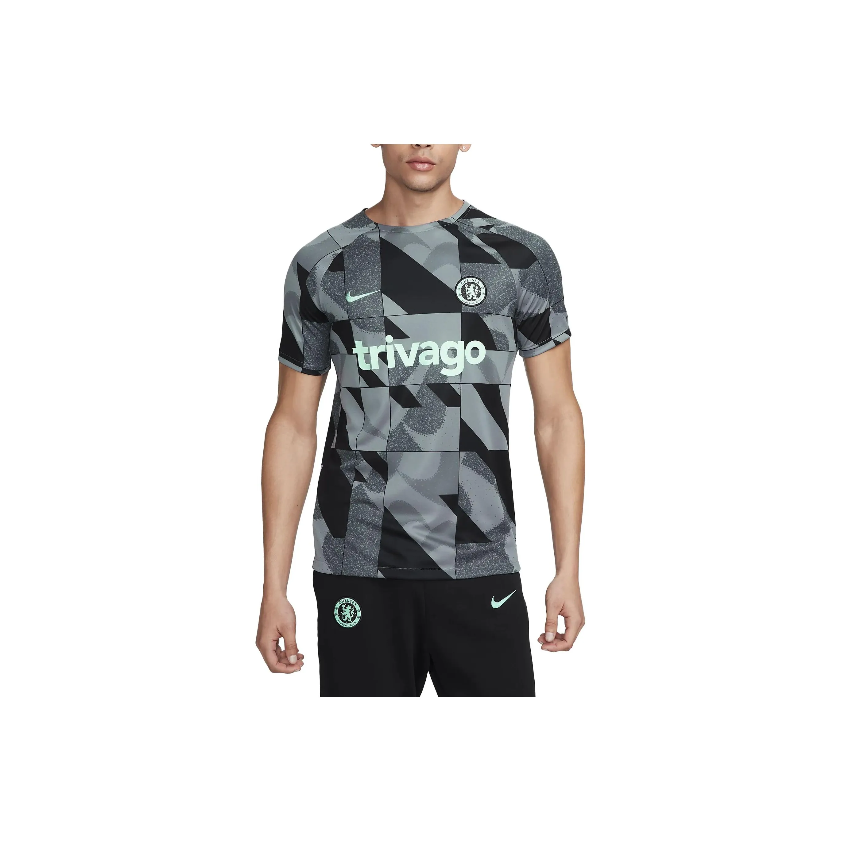 Nike T Shirts Men Cool Gray