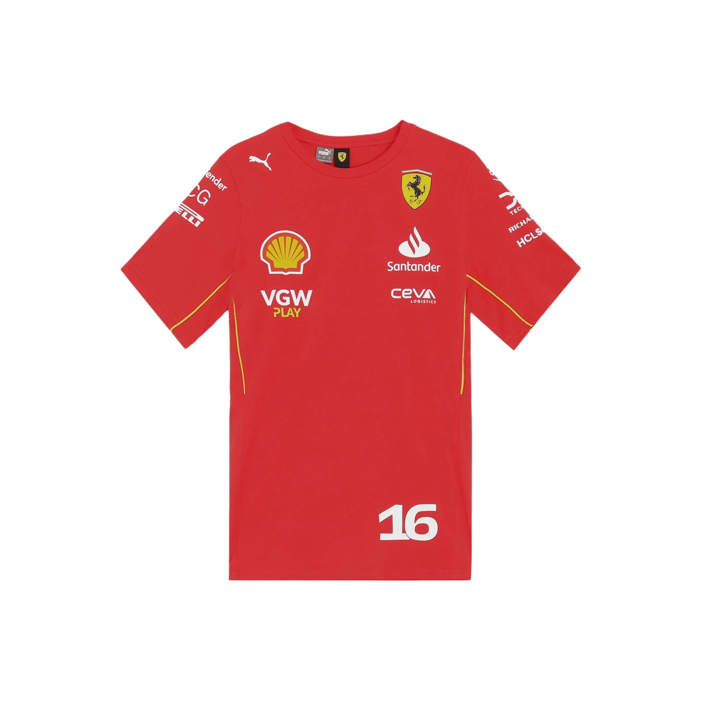 PUMA Scuderia Ferrari Leclerc Men's Tee