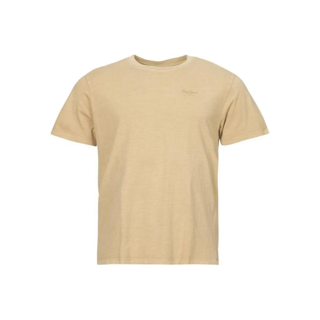 Pepe Jeans T Shirts Men's Beige