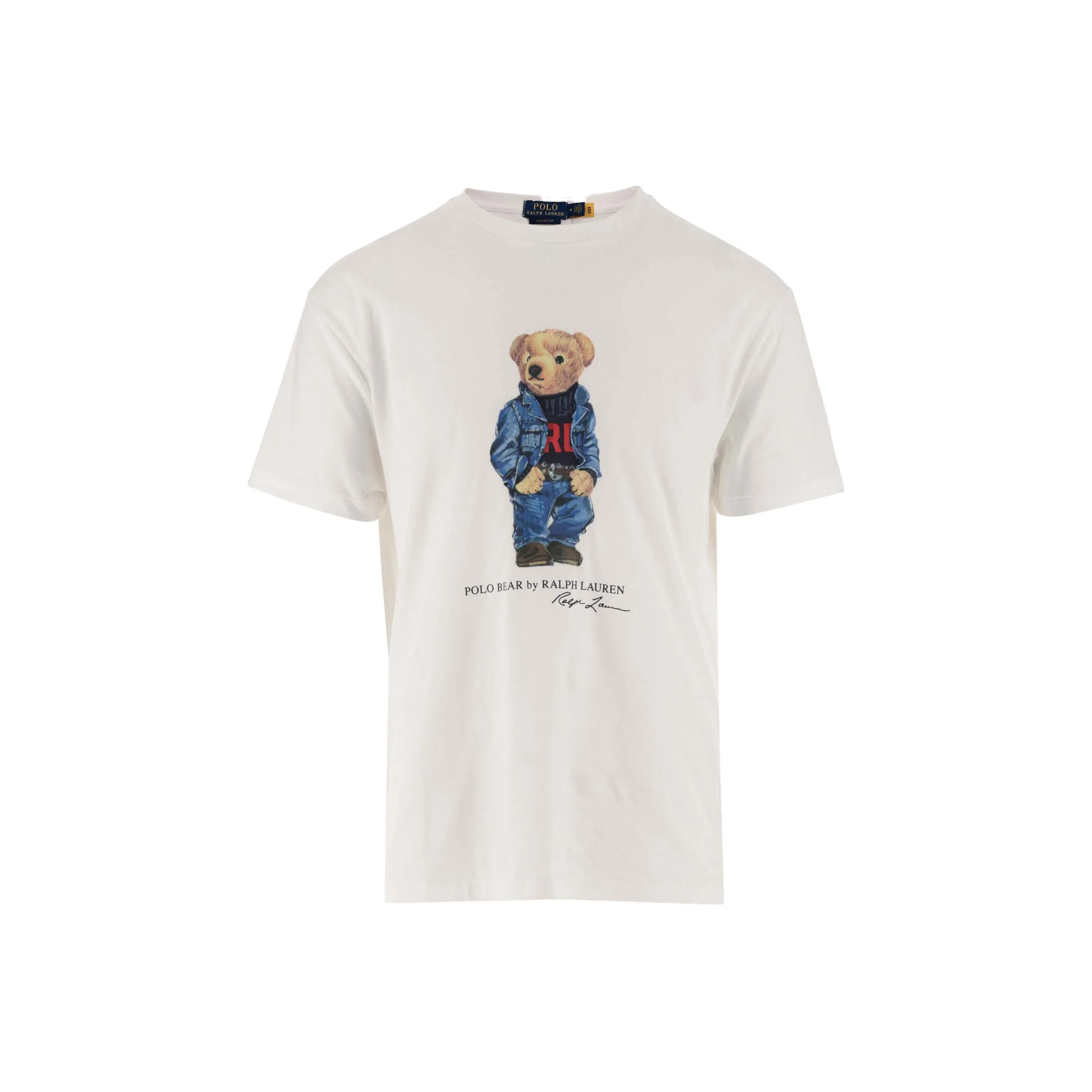 Polo Ralph Lauren Белые Мужские T-рубашки