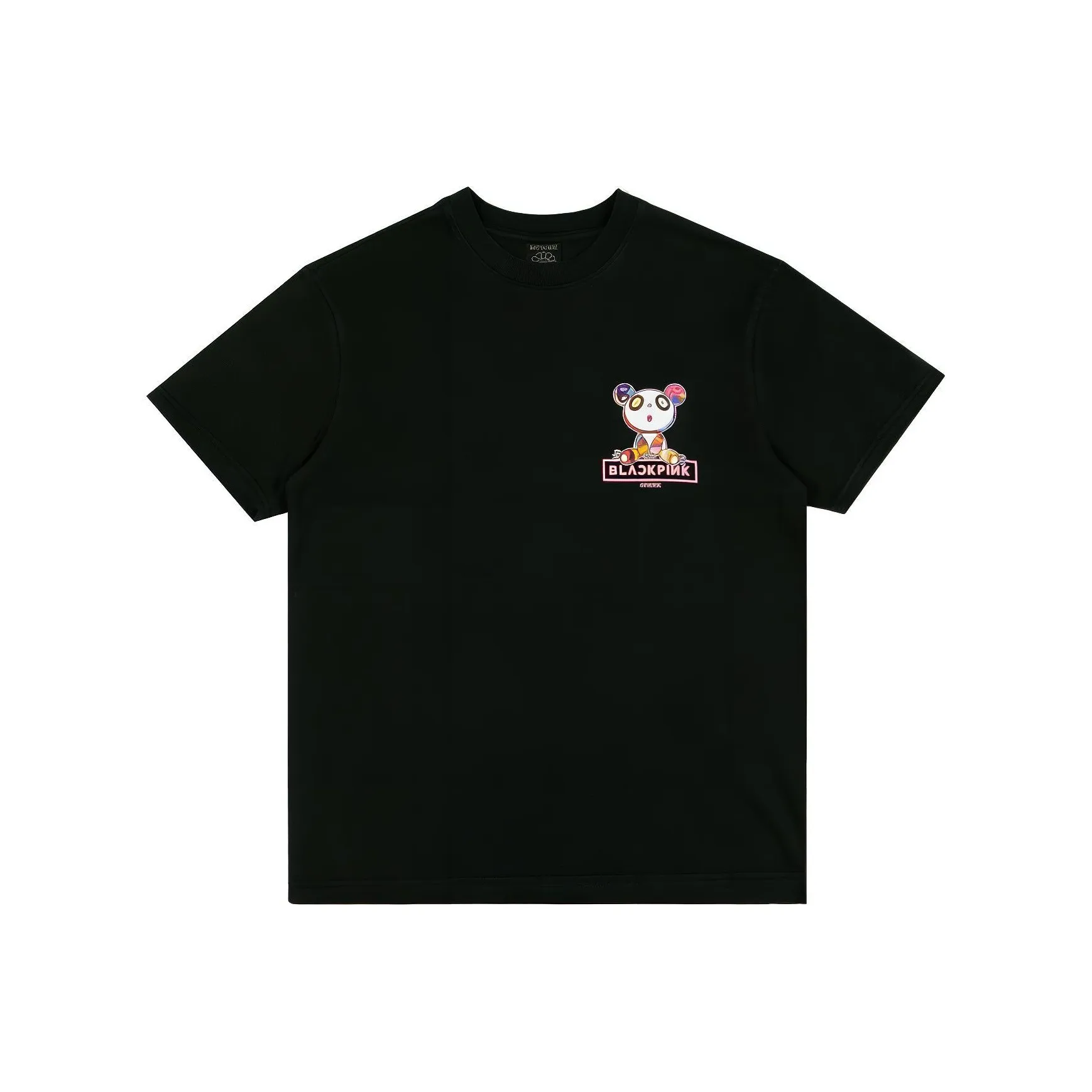 BLACKPINK X TAKASHI MURAKAMI Коллаборация SS24 T-Shirt Унисекс Черный