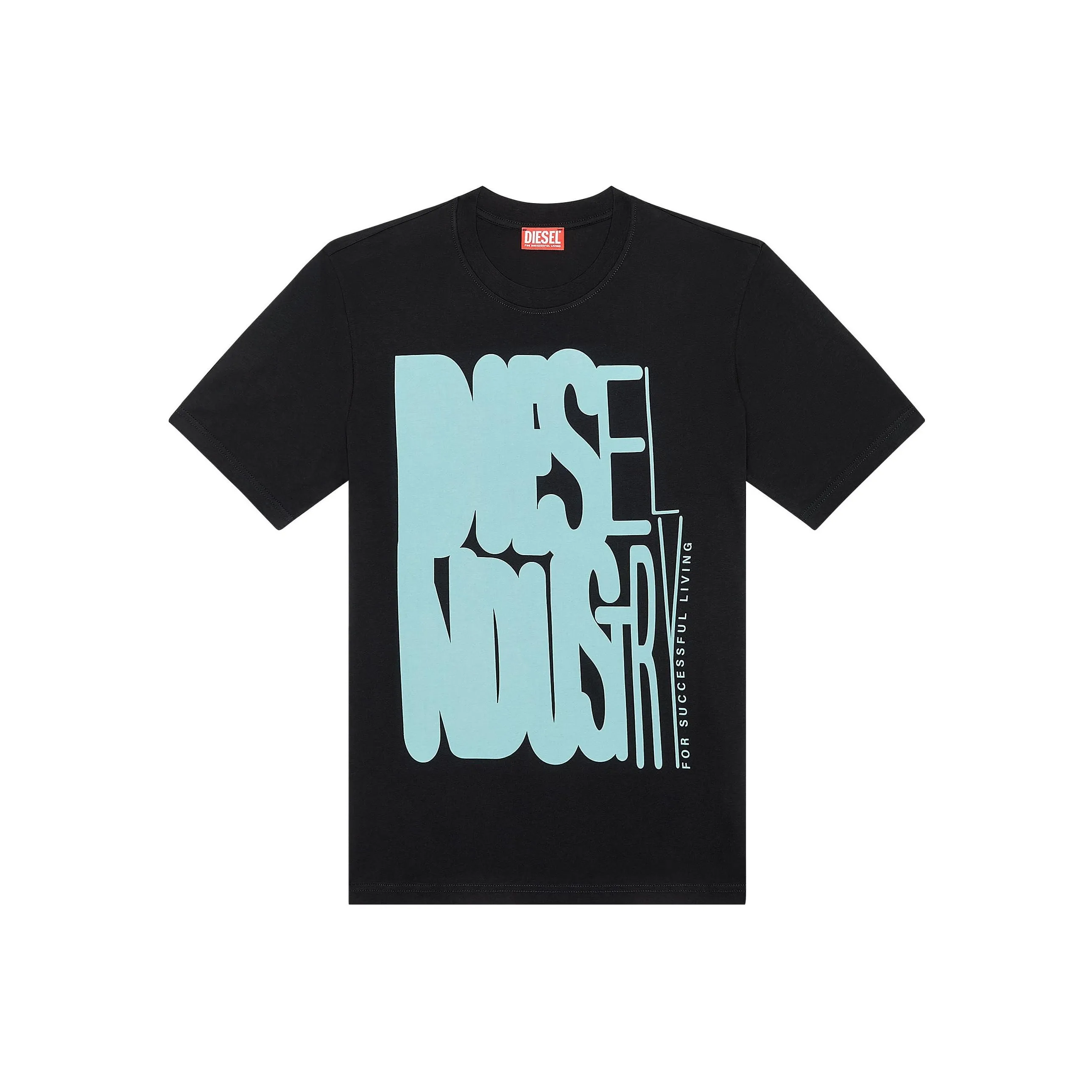 DIESEL Мужские черные T-рубашки