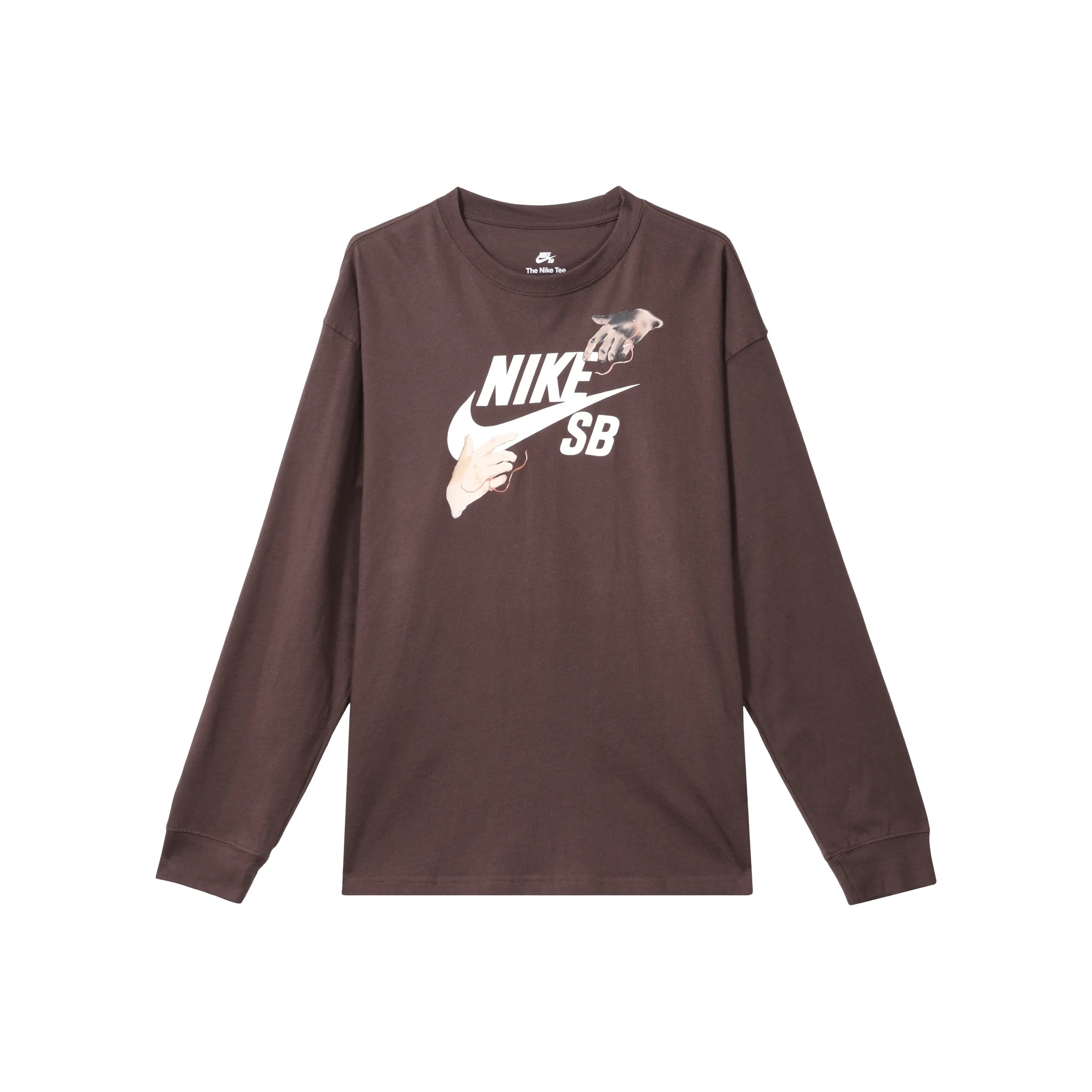 Nike T Shirts Men's Earth Umber