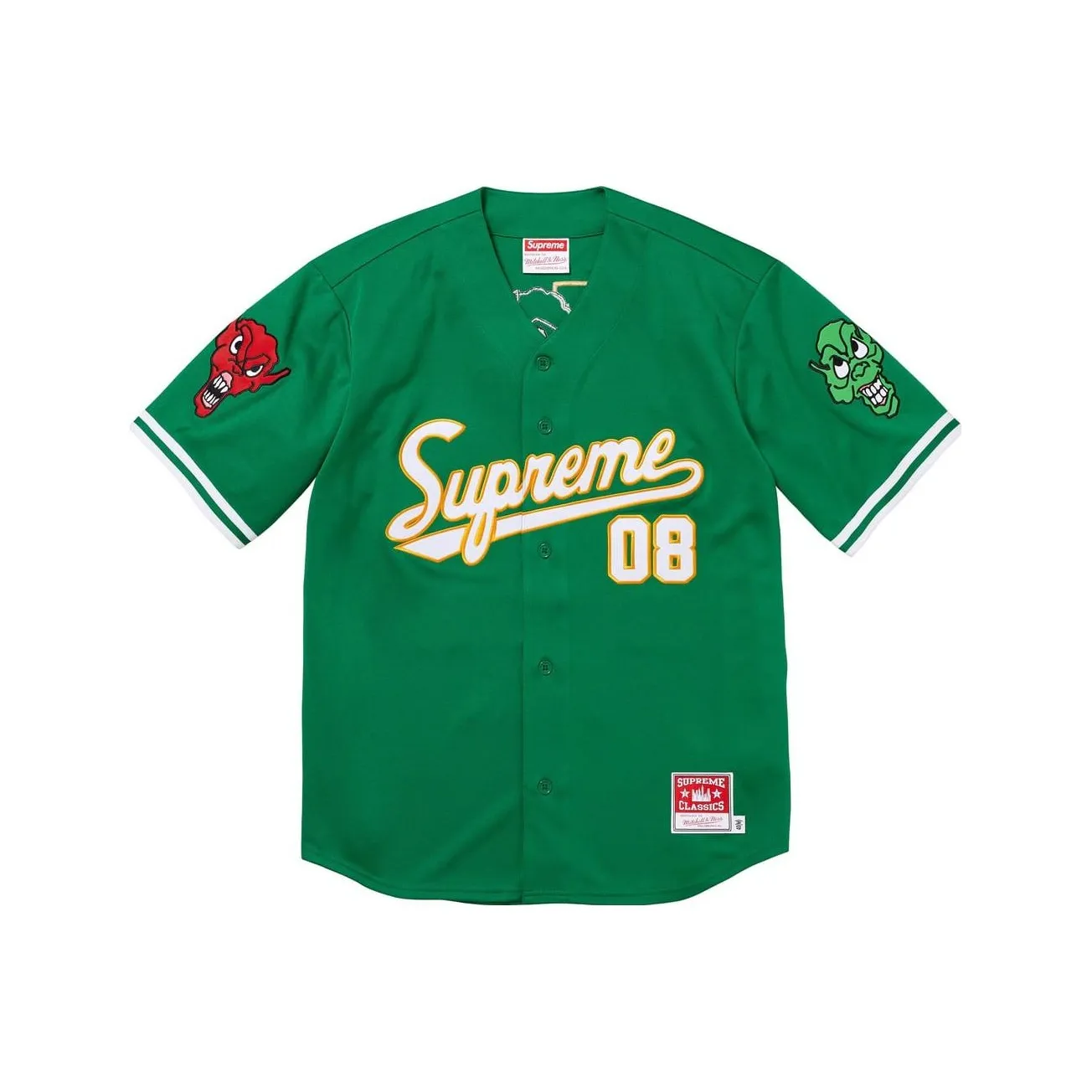 Supreme Mitchell & Ness Downtown Hell Baseball Jersey