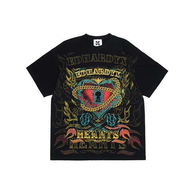 ED HARDY X T-Shirt Unisex Black