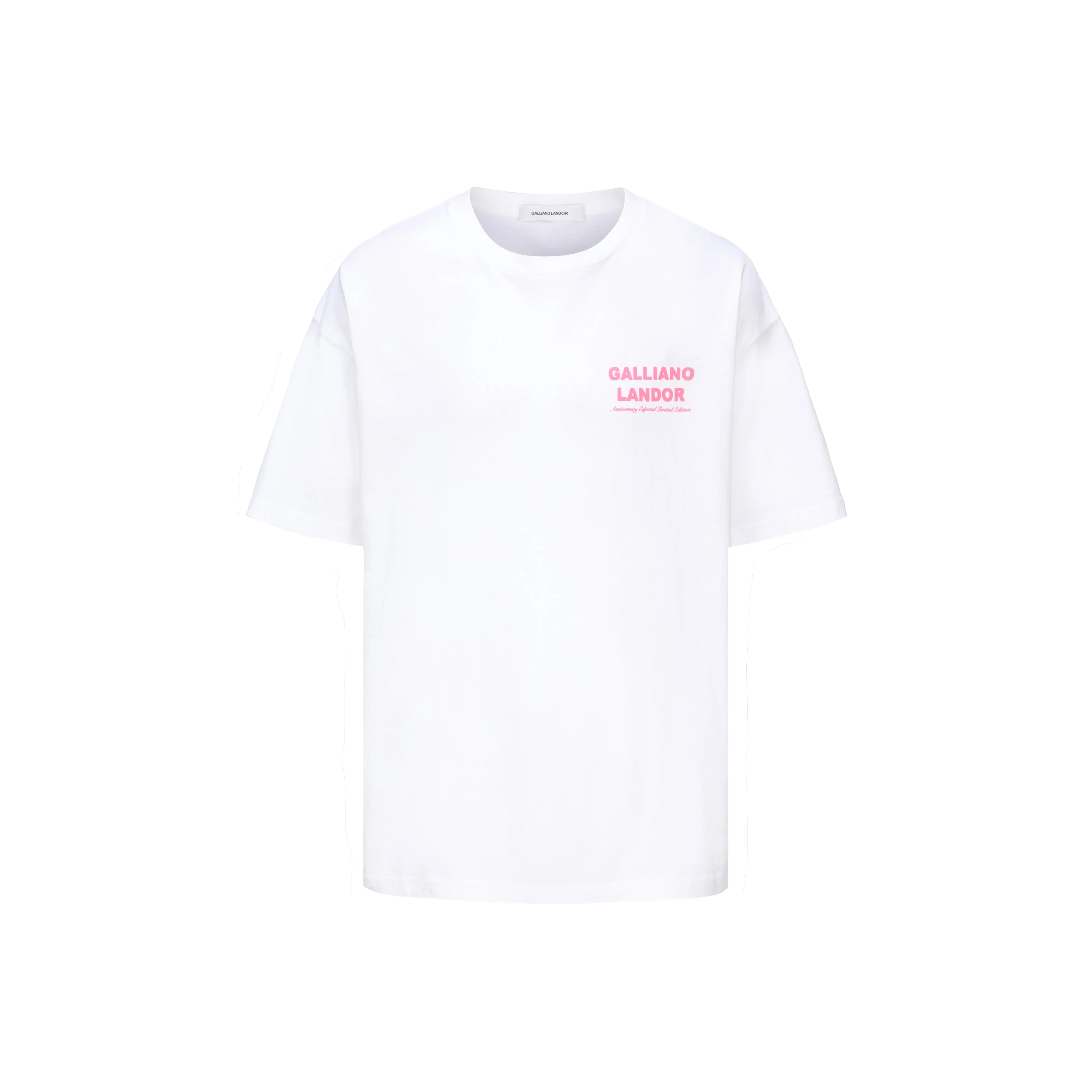 GALLIANO LANDOR T Shirt Unisex Barbie Pink