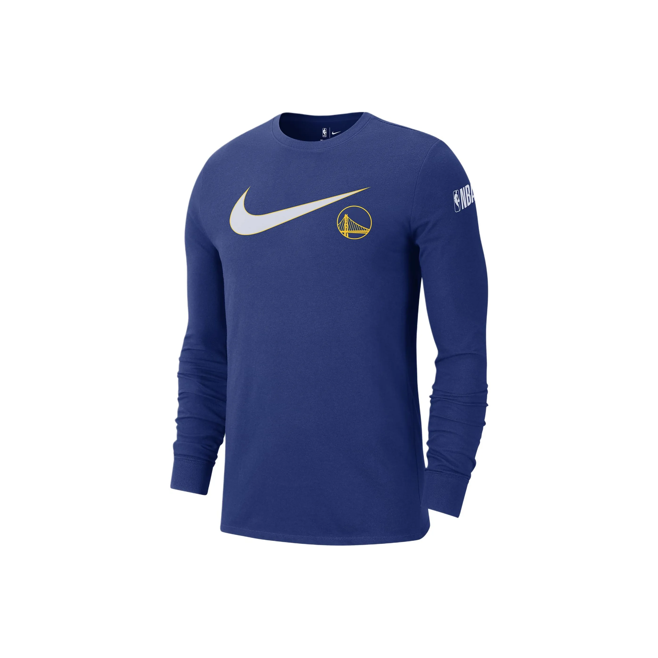 Nike Golden State Warriors Swoosh Essential Men's Nike Nba Long Sleeve T Shirt