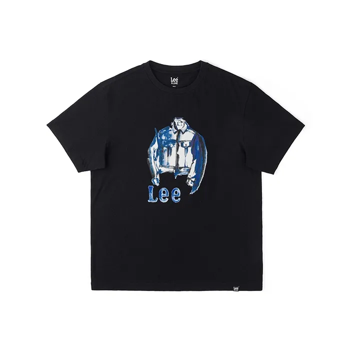 Lee Черные Мужские T-Рубашки