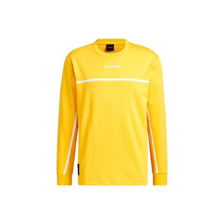 Adidas National Geographic Co Branded Секция Желтая Мужская Футболка