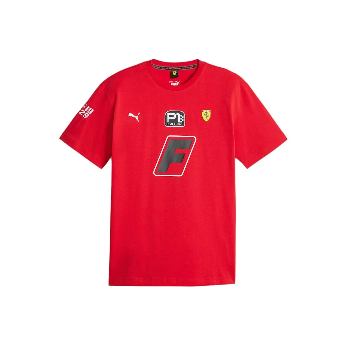 PUMA Scuderia Ferrari T Shirts Men's Red