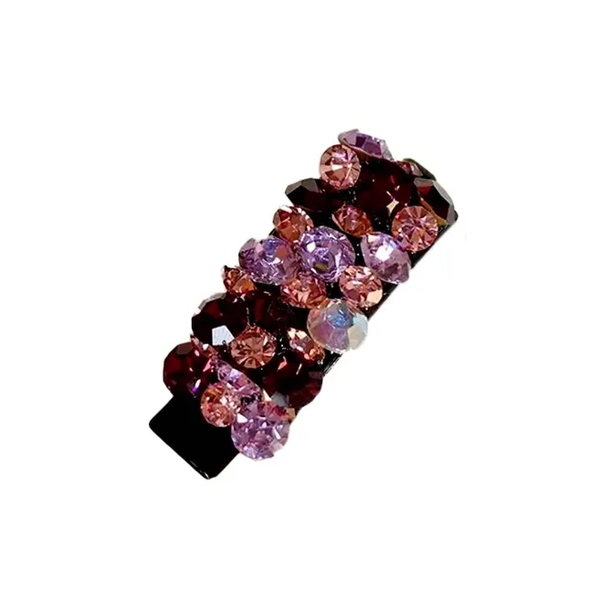 MENGNI Акрил Стразы Заколки для волос Унисекс