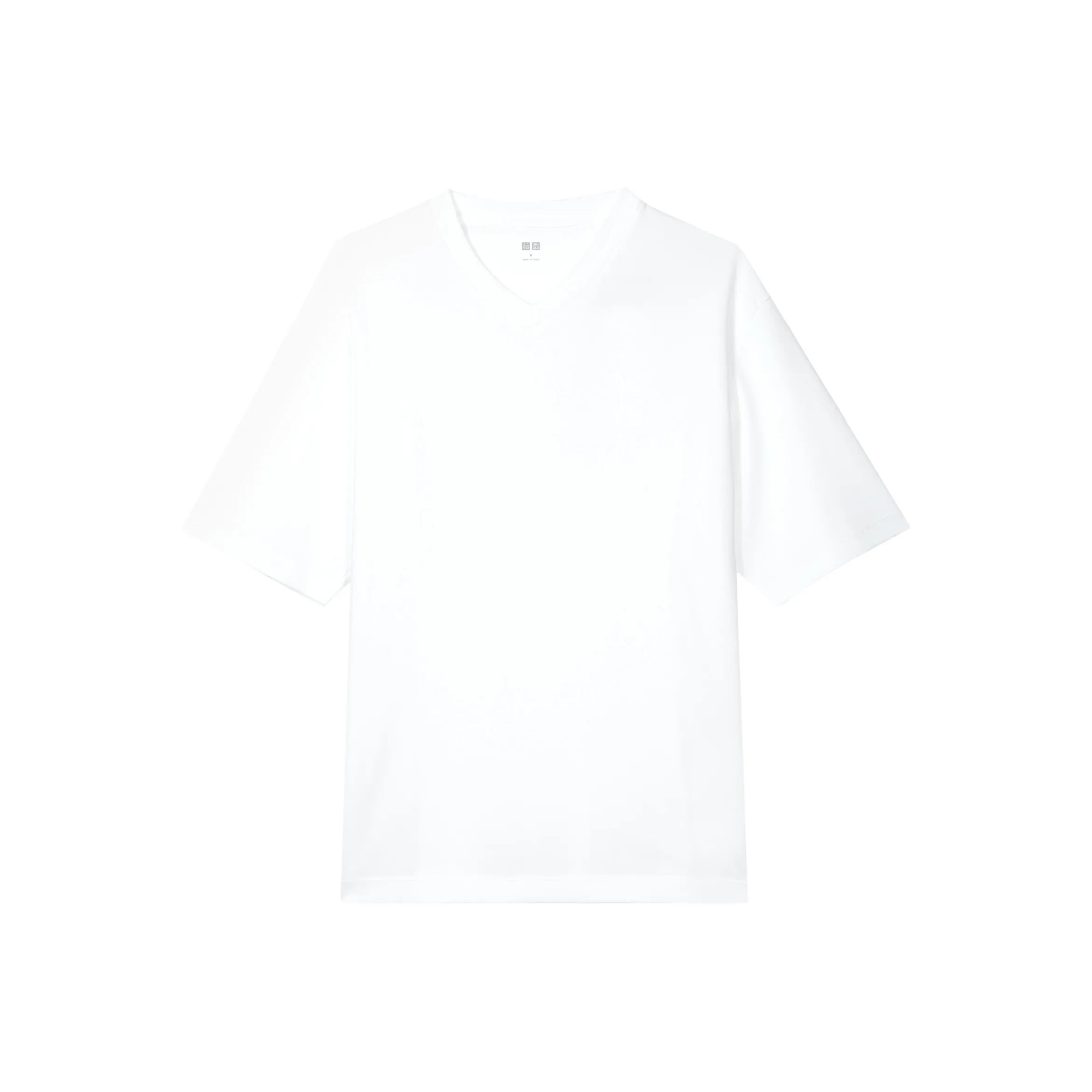 UNIQLO Drop Shoulder Sleeve T-Shirt Men's White