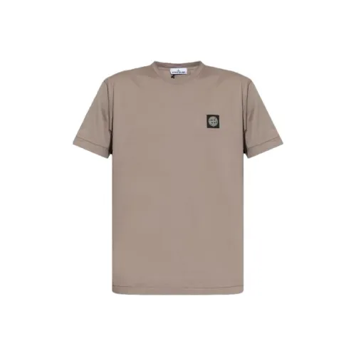 STONE ISLAND Коричневые Мужские Рубашки