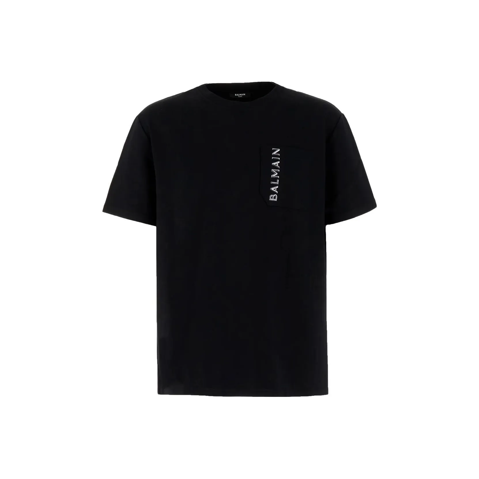 BALMAIN Logo embossed T shirt