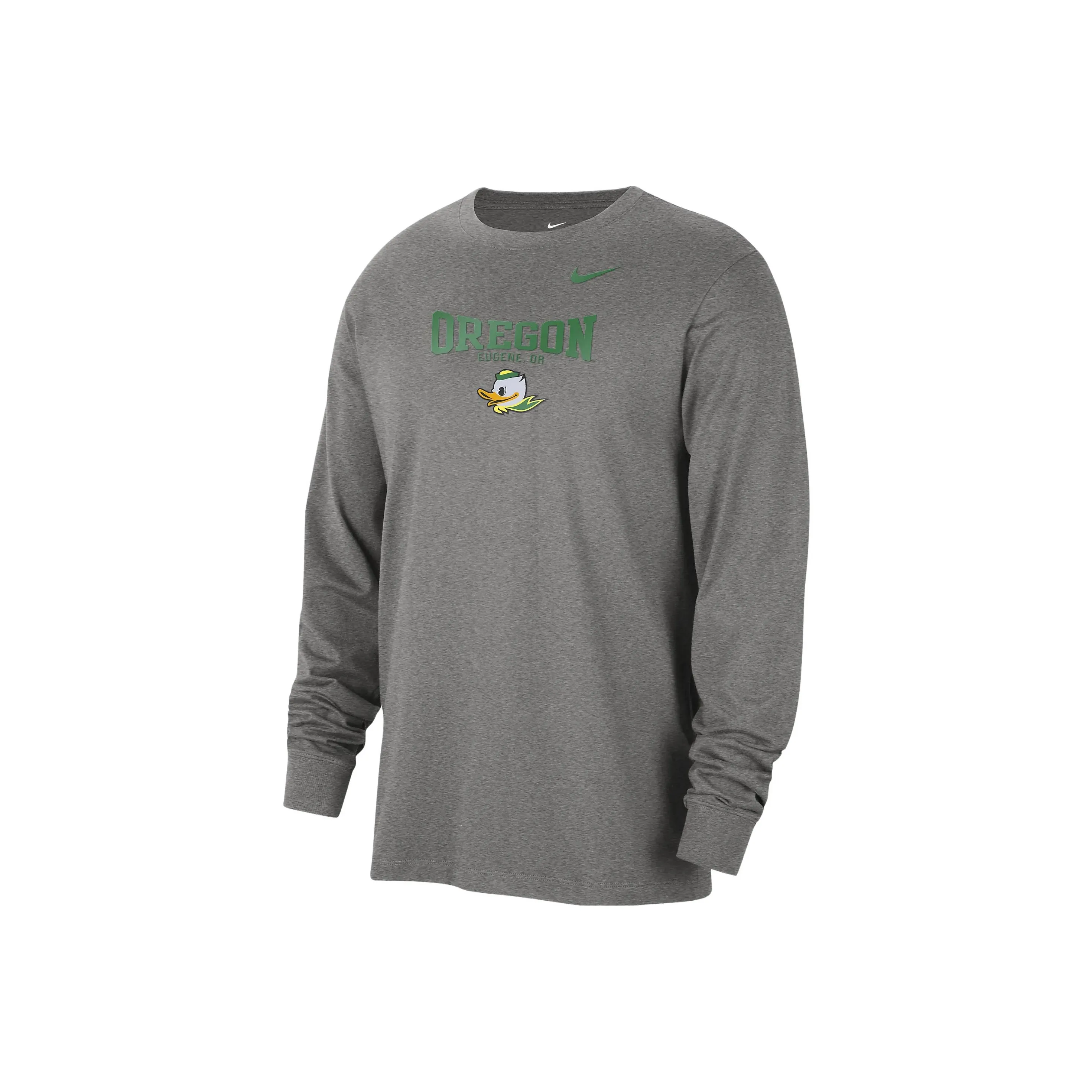 Nike Темно-серый Мужской T-рубашки