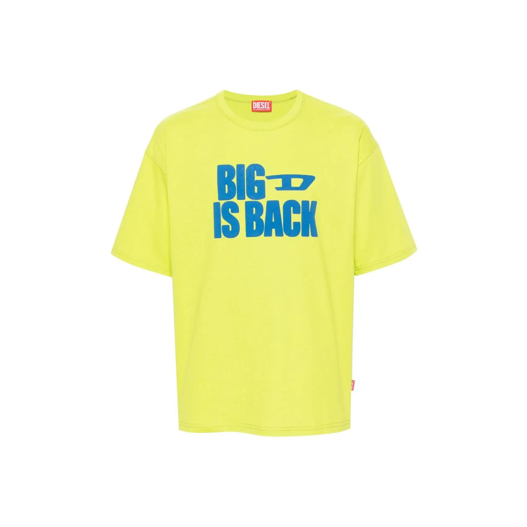 DIESEL T Shirt Men's Yellow Green
