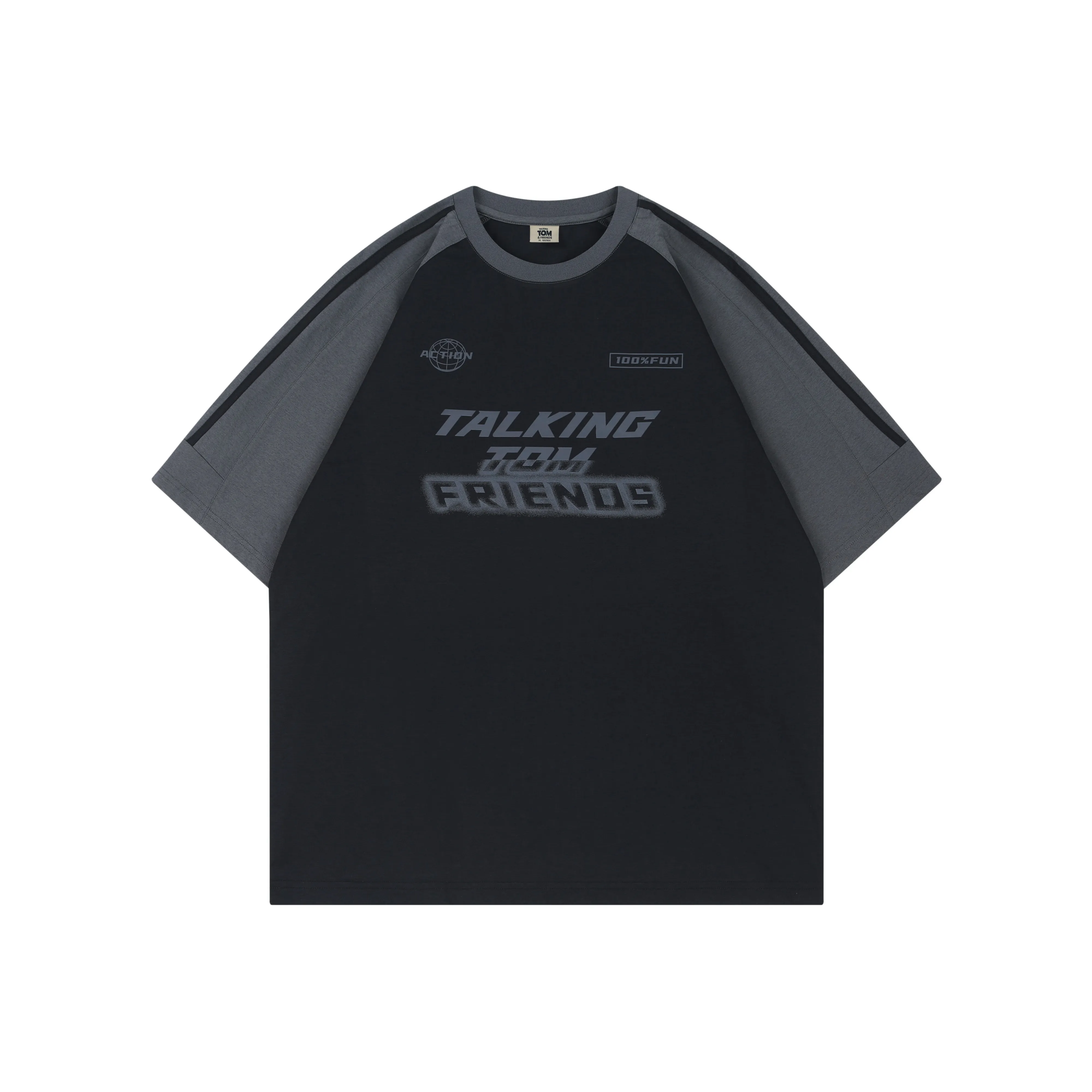 TALKING TOM Raglan Sleeve T Shirt Unisex