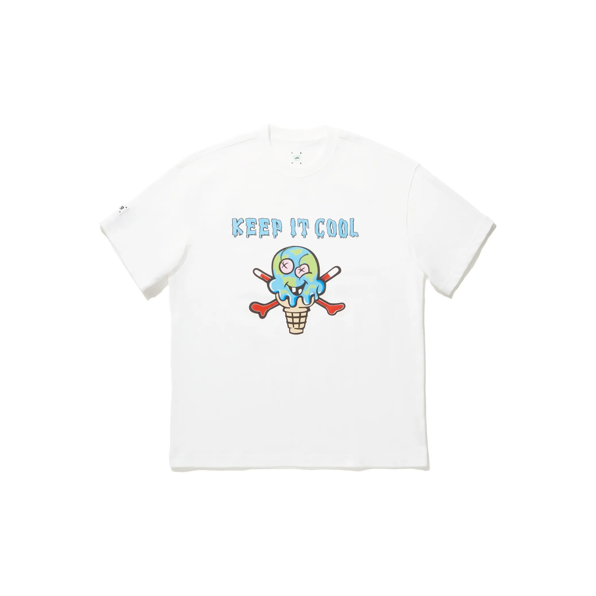 LiNing x ICECREAM T Shirt Men's Standard White