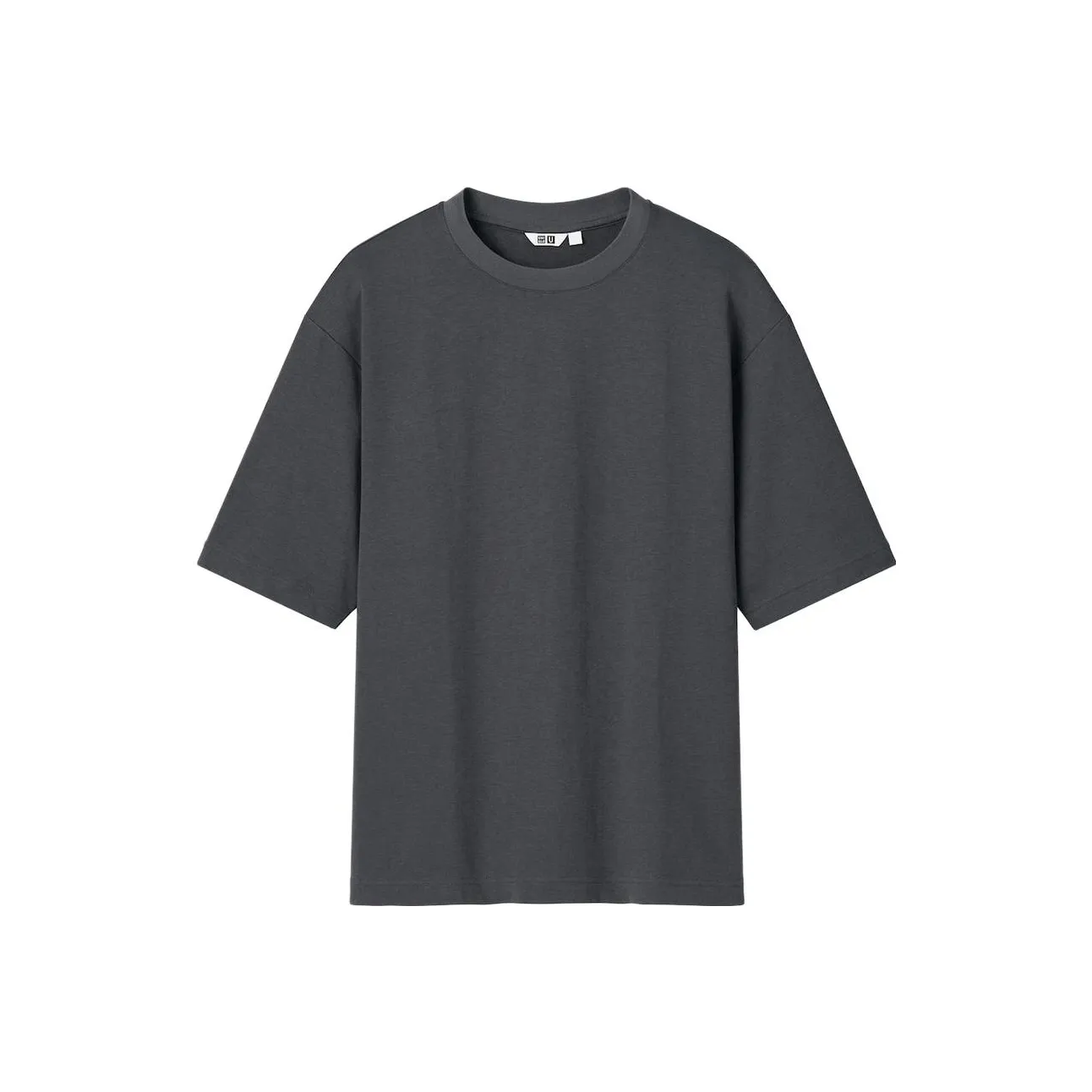 UNIQLO T Shirt Unisex Asphalt Gray