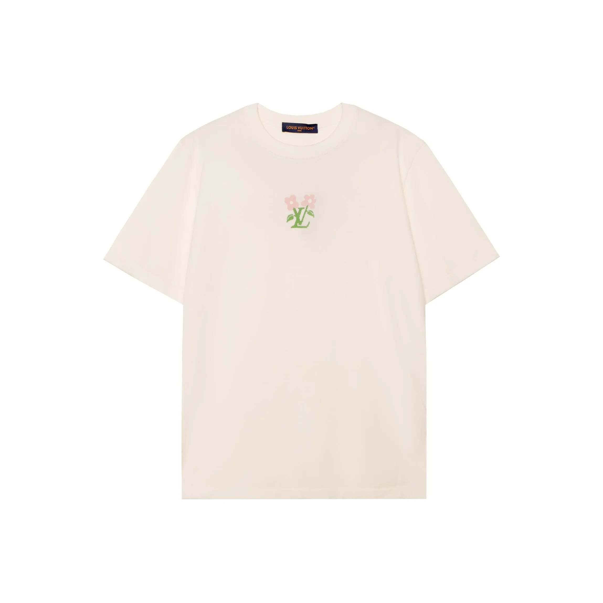 LOUIS VUITTON By Tyler The Creator Short Sleeved Cotton Knitted Crewneck