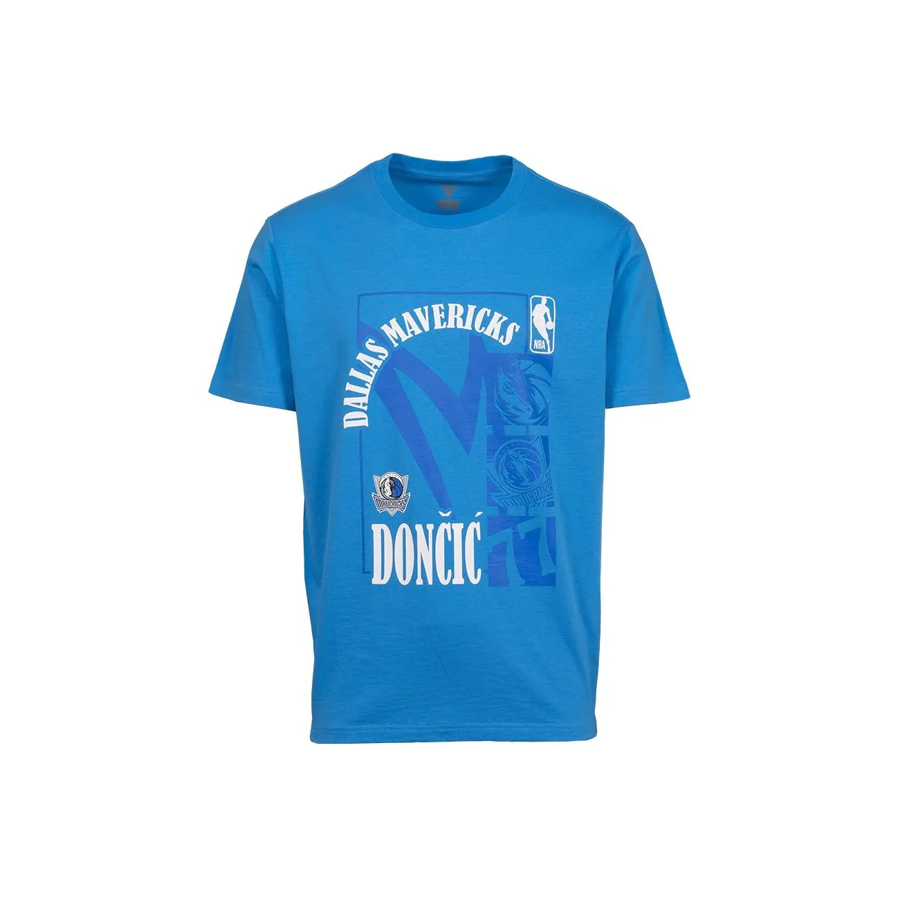 NBA Dallas Mavericks T-Shirt Мужская Тихий Синий Цвет