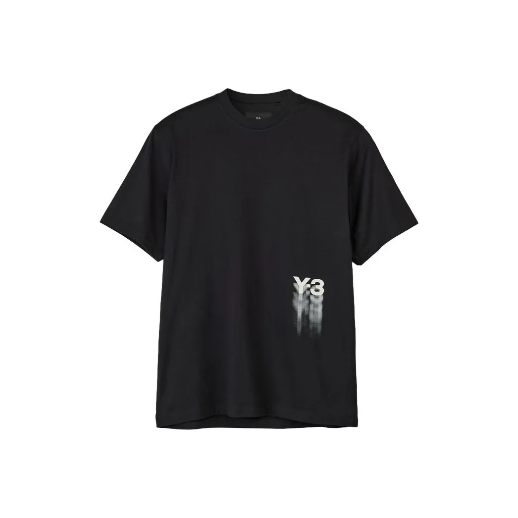 Y 3 GFX SS Tee T-Shirt Унисекс Черный