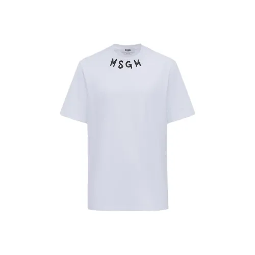 MSGM Белая Мужская Рубашка