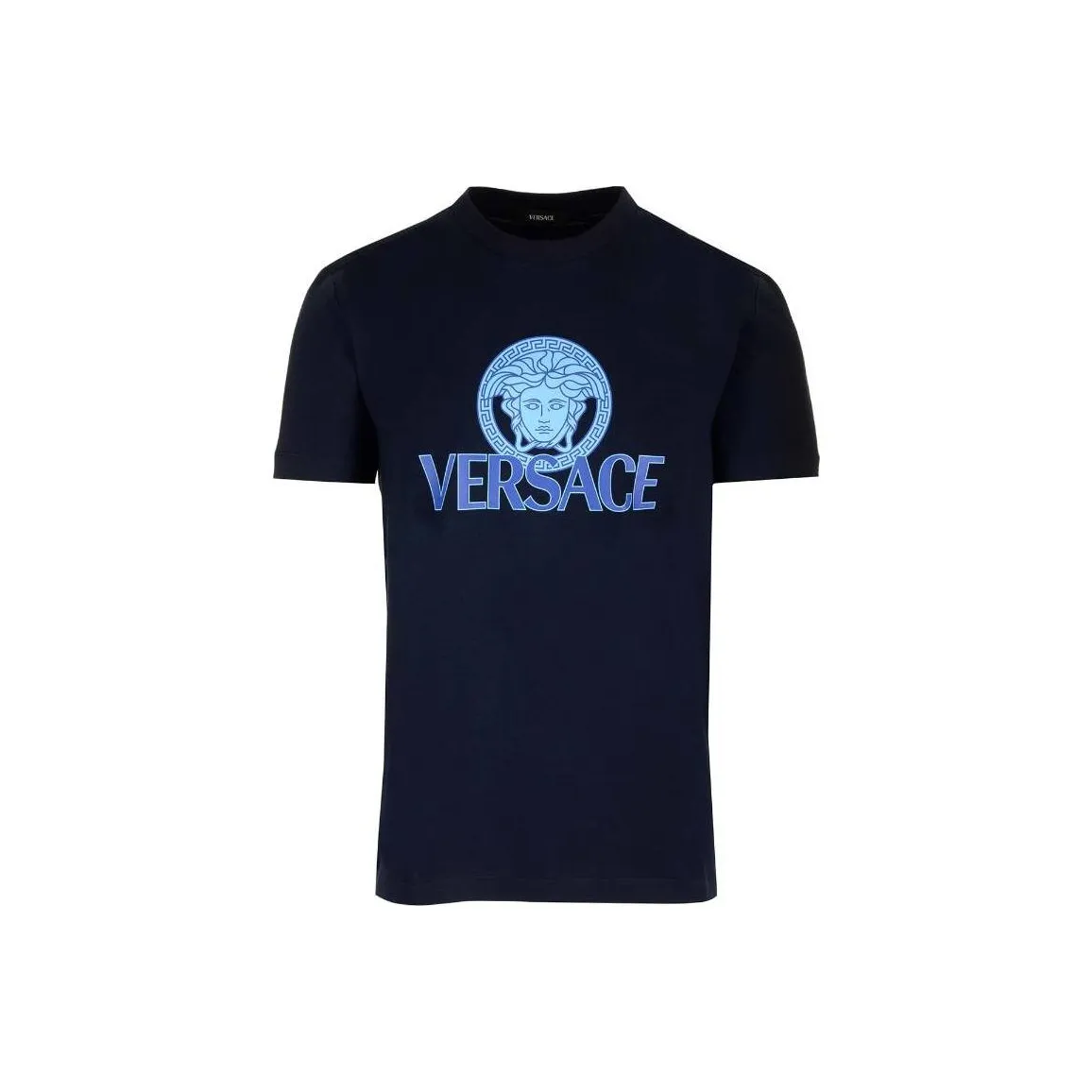 VERSACE Мужские синие T-рубашки