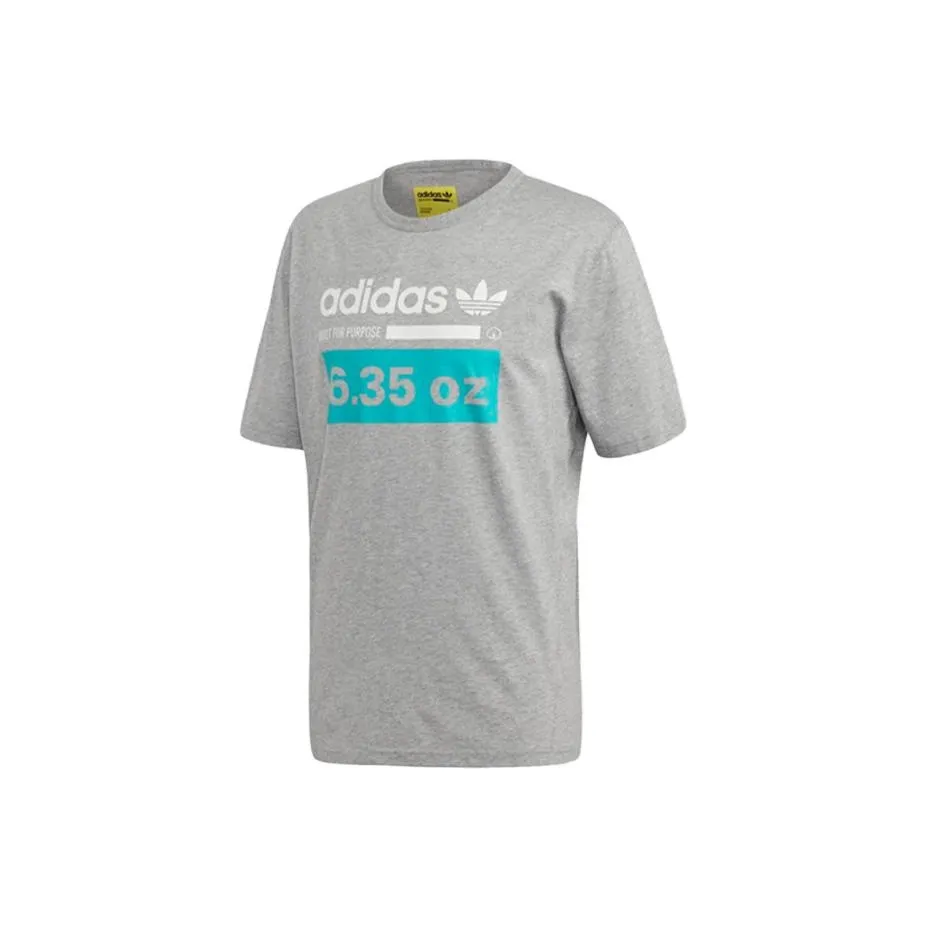 Adidas Originals T Shirts Men's Gray
