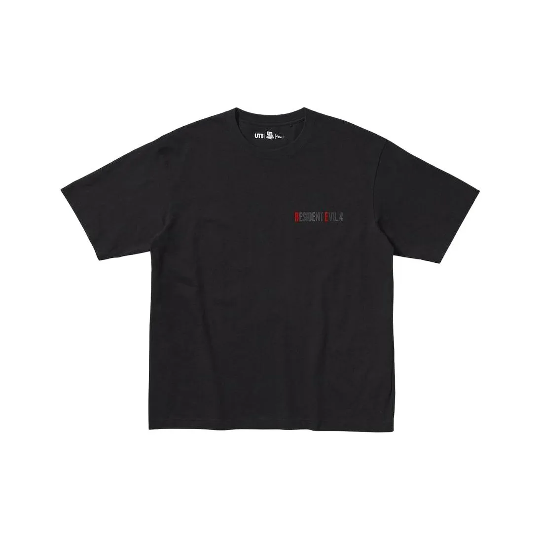 UNIQLO Черная унисекс футболка