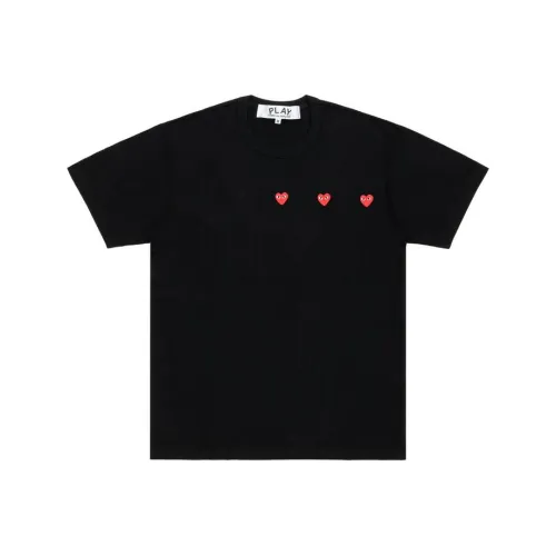 CDG Play Черная Унисекс Футболка
