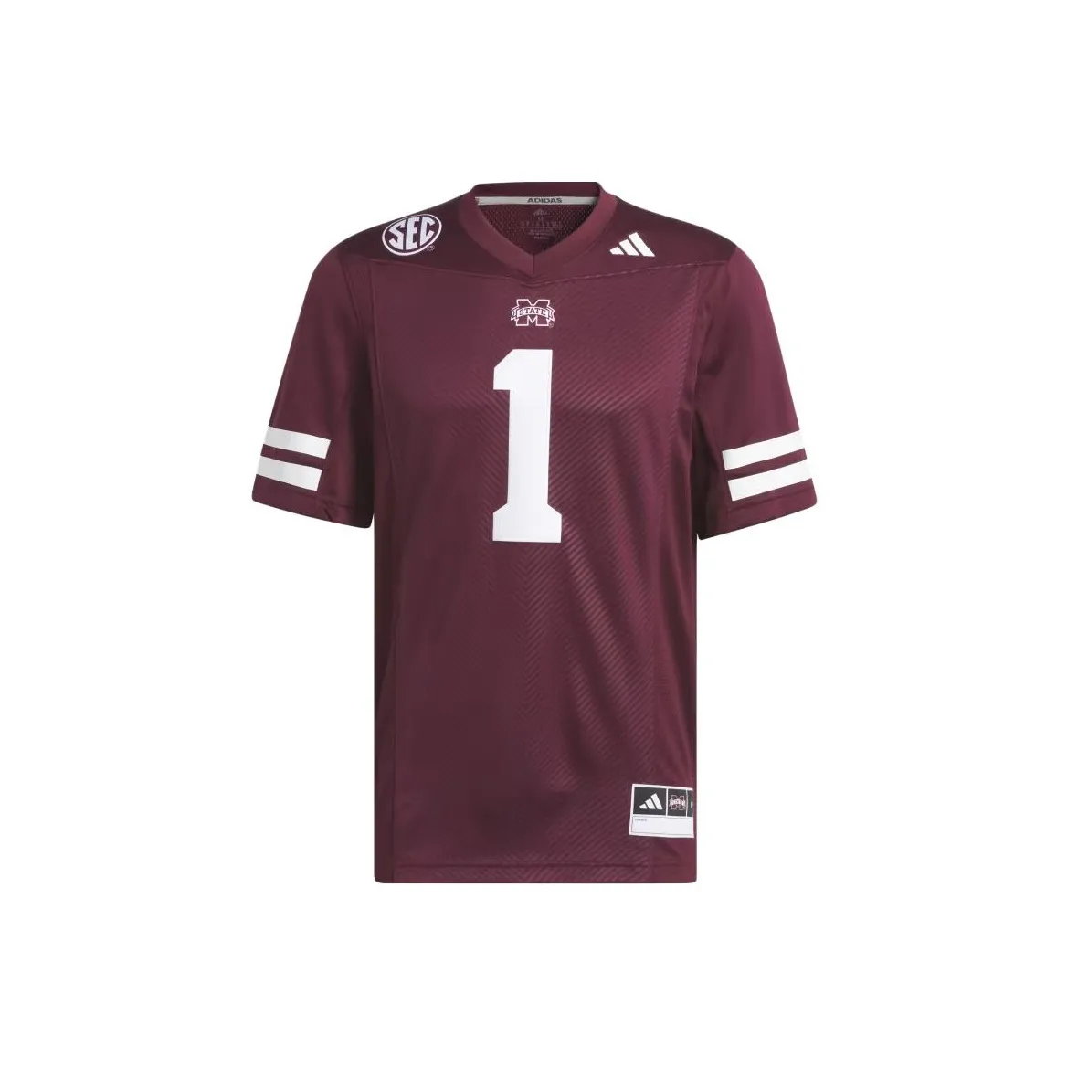 Adidas Mississippi State Football Off Field Home Jersey