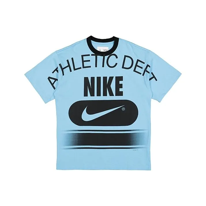 Nike T Shirts Unisex Cool Blue