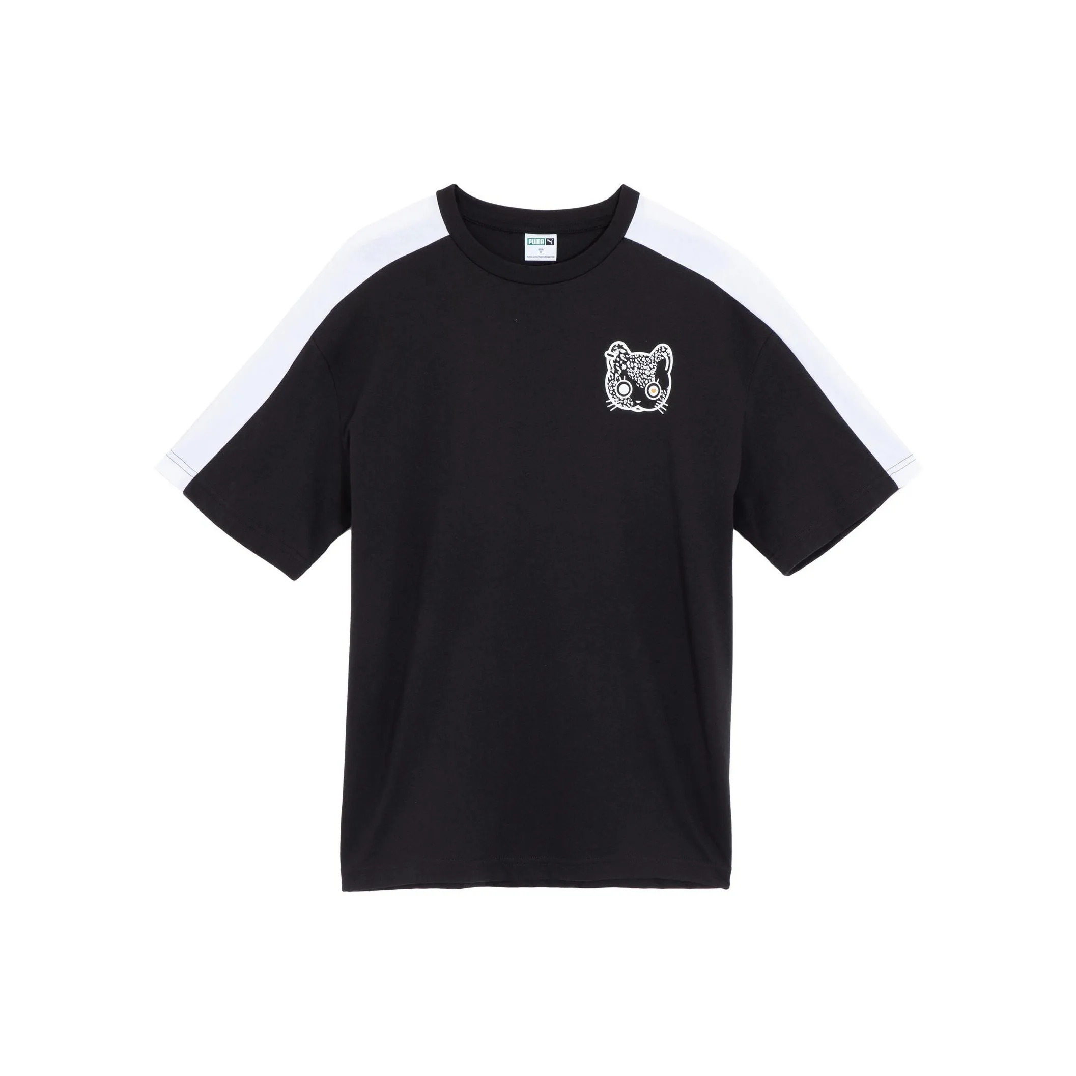 PUMA NEKO GRAPHIC SS TEE T Shirt Unisex Black