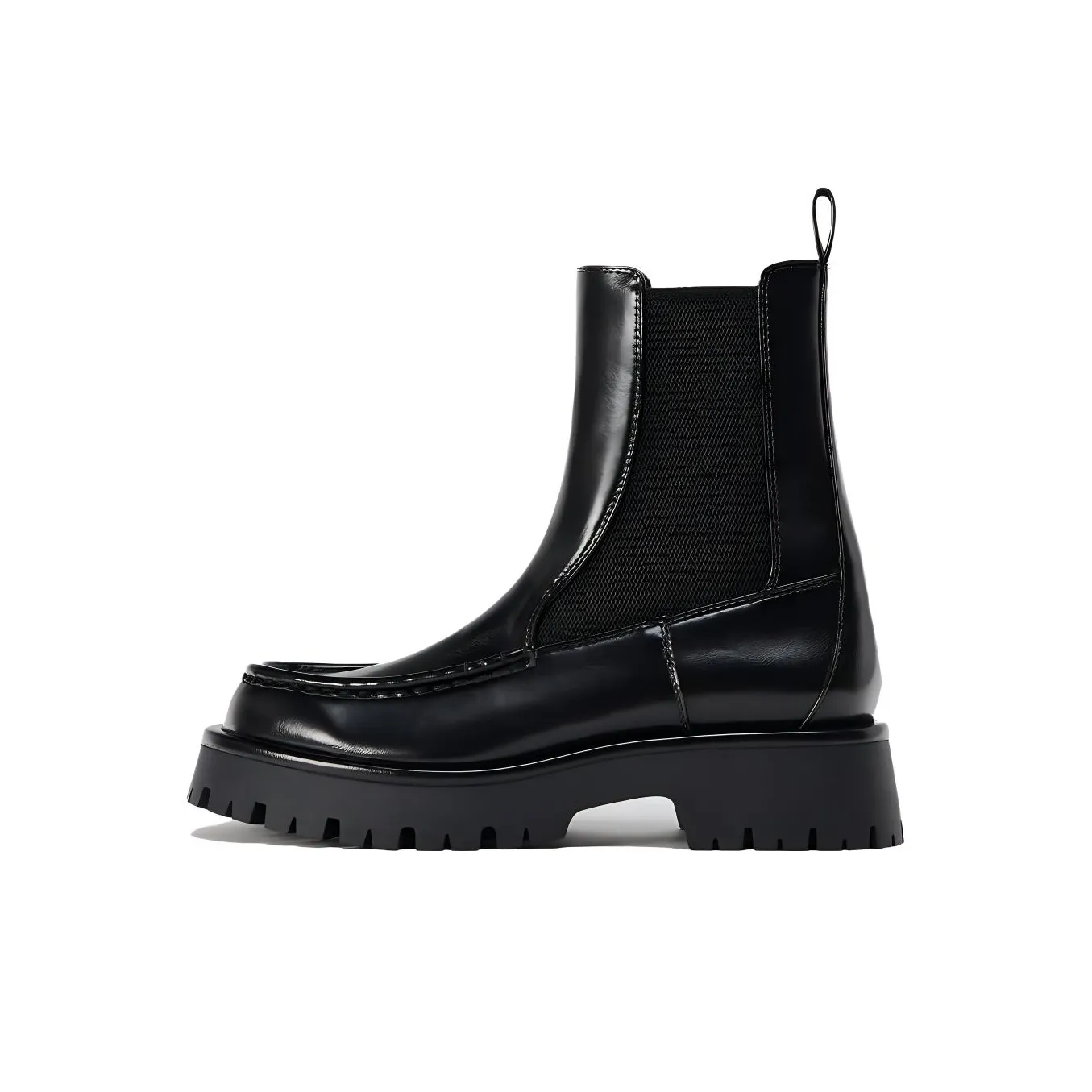 ZARA Short Chelsea Boots Women's Black