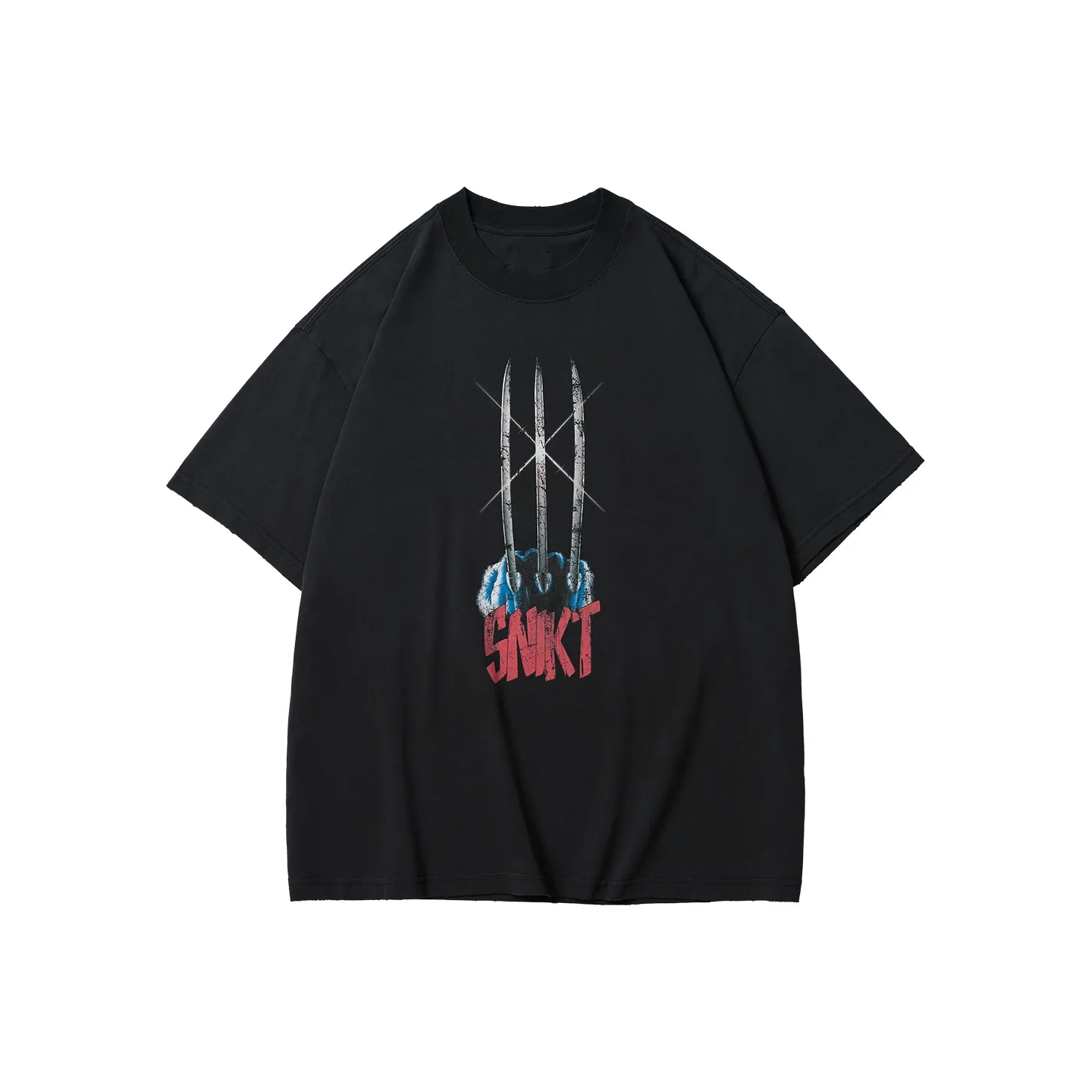 XVESSEL X Marvel/Marvel Co Брендированная SERIES Черная Унисекс Футболка