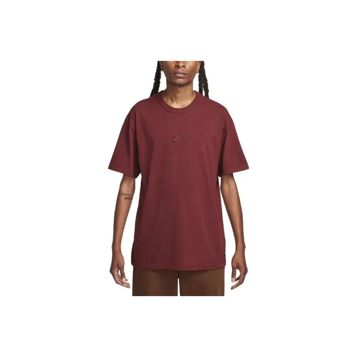 Nike Sportswear Essentials Series T-Shirts Men Dark Team Red