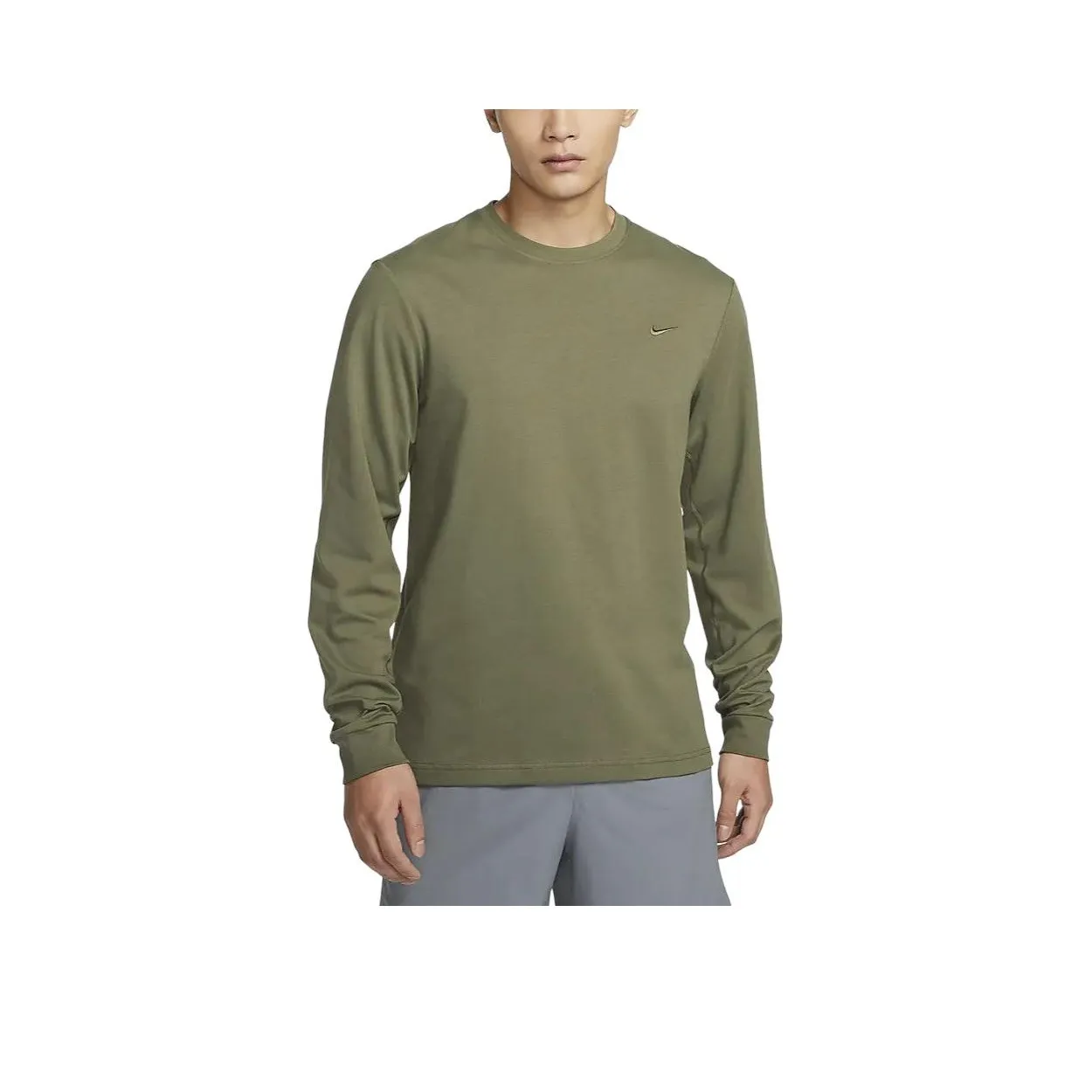 Nike Primary T Shirt Men's Medium Olive Green