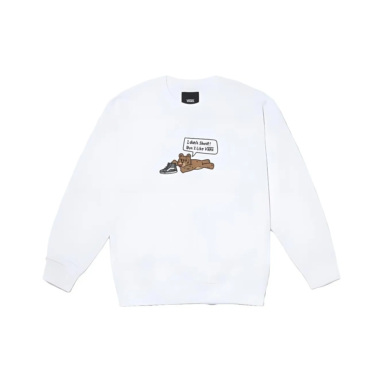 Vans x YAZHOUYISHUJIA LIANMINGKUAN Т-рубашка Мужская Белая