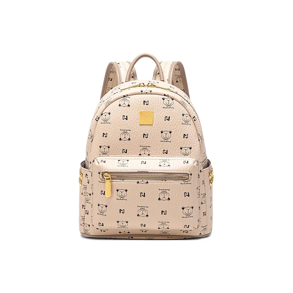 CLEVER KETCH ПУ (полиуретан) Рюкзак Женские Абрикос Коричневый