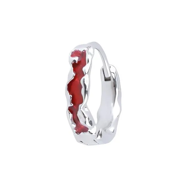 QIANFANGDAHUANGYE Масляные капли Серьги Унисекс