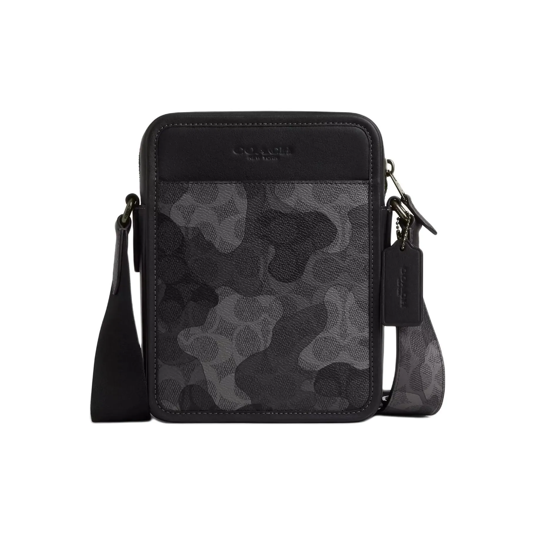 COACH Sullivan Покрытый холст Сумка через плечо Маленькая Мужская